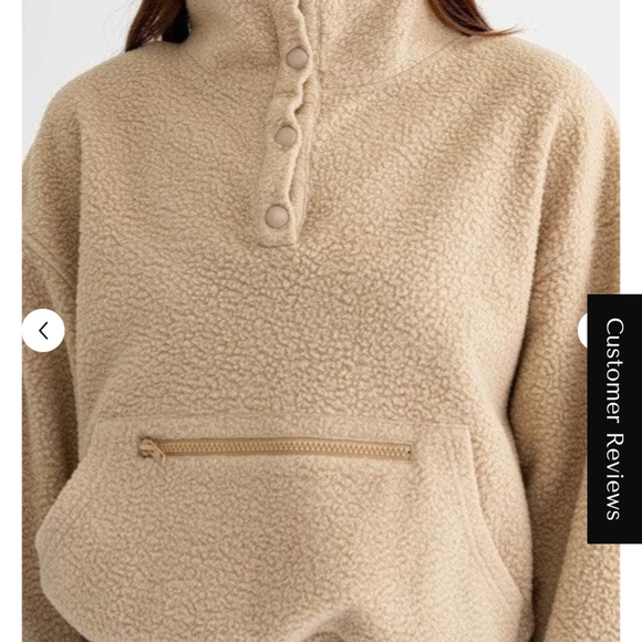 Le Lis Purple Teddy Jacket Plush Fleece Stand-Up Collar - Picture 7 of 7